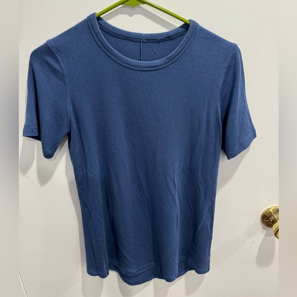 lululemon athletica Short Sleeve Tee - Navy Blue